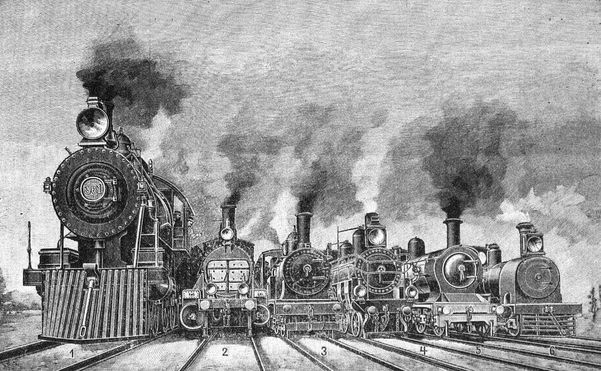 История появления железных дорог