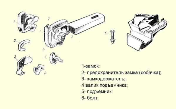 Автосцепка са3 чертеж